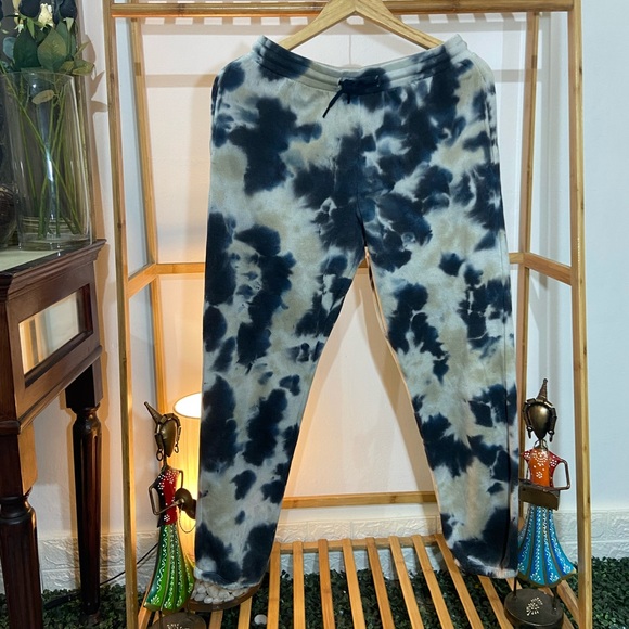 THE DROP Multi Tie Dye Fleece Drawstring Sweatpants Jogger’s. Size-S - Picture 9 of 9
